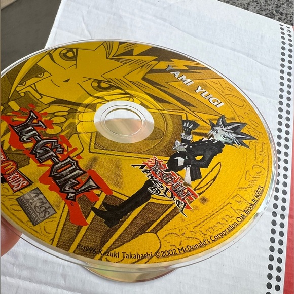 Yu-Gi-Oh! CD Music to Duel McDonald's Mighty Kids Meal disc vintage yami yogi - Picture 4 of 4